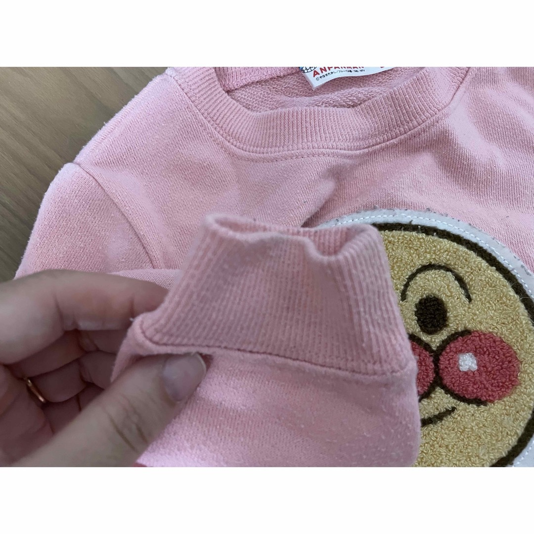 アンパンマン(アンパンマン)のアンパンマンキッズトレーナー キッズ/ベビー/マタニティのキッズ服女の子用(90cm~)(その他)の商品写真