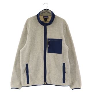 パタゴニア(patagonia)のPATAGONIA パタゴニア 22AW SYNCHILLA JACKET シンチラ ジップアップ フリースジャケット ホワイト STY22991FA22(フライトジャケット)