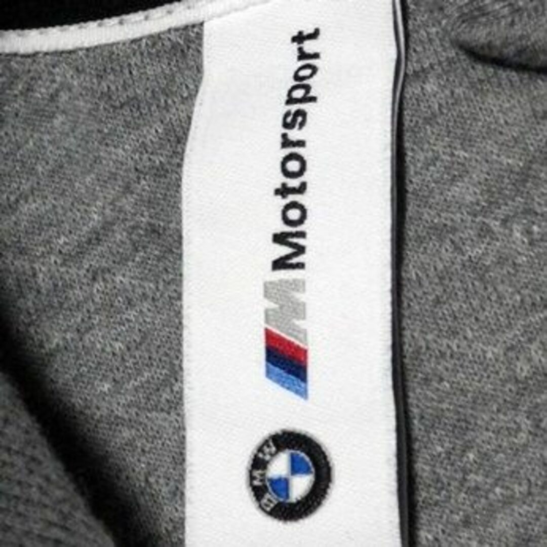 BMW(ビーエムダブリュー)の新品 PUMA×BMW スウェットジャケット グレー Mサイズ(US Mサイズ) メンズのジャケット/アウター(その他)の商品写真