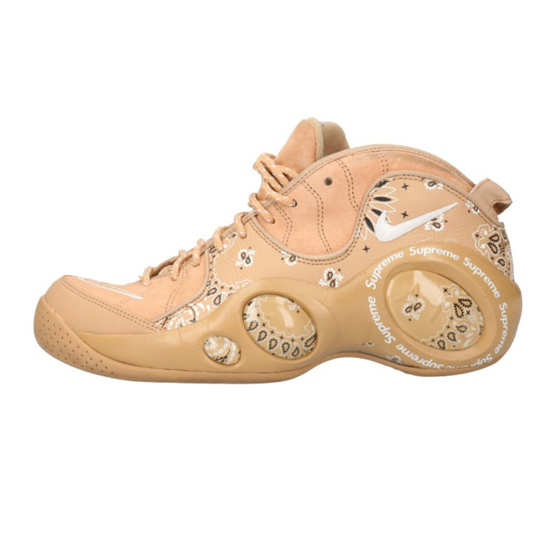 NIKE ナイキ ×Supreme 22SS AIR ZOOM FLIGHT 95 SP TAN エアズームフライト95 ハイカットスニーカー ブラウン DJ8604-200