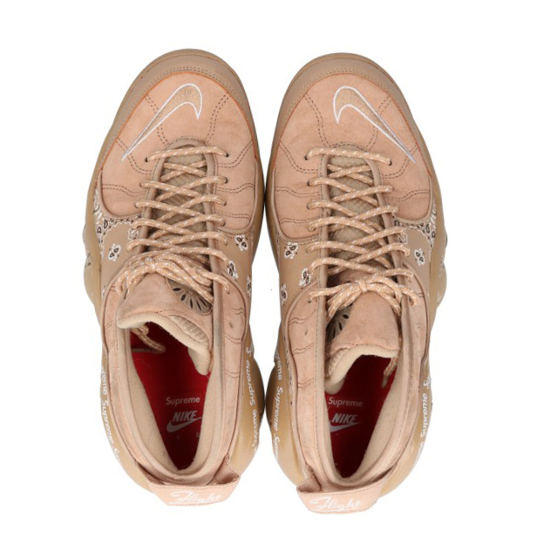 NIKE ナイキ ×Supreme 22SS AIR ZOOM FLIGHT 95 SP TAN エアズームフライト95 ハイカットスニーカー ブラウン DJ8604-200