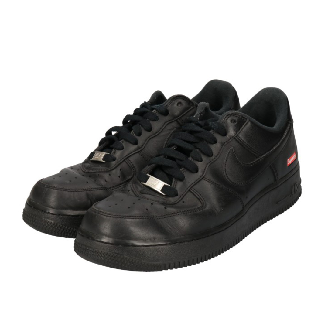 NIKE ナイキ ×SUPREME AIR FORCE 1 LOW シュプリーム エアフォース1 ローカットスニーカー シューズ ブラック  US9/27.0cm CU9225-001