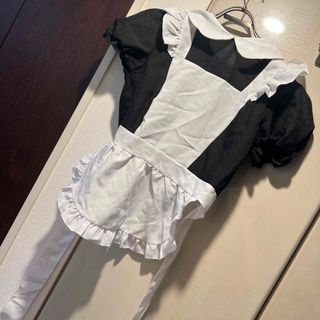 メイド　コスプレ　２点(Tシャツ(半袖/袖なし))