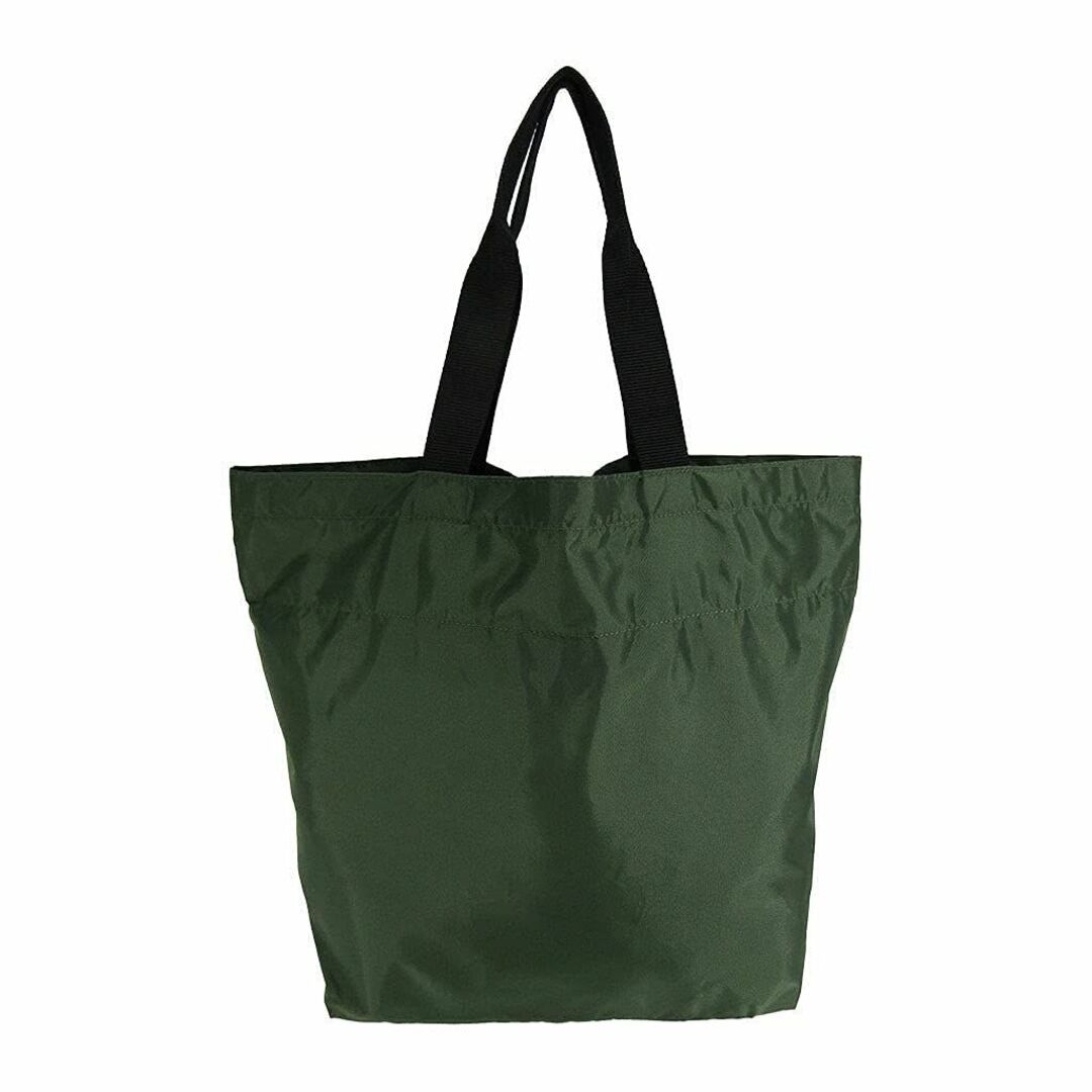 【色: グリーン】[Ｙｕｂｉ] 巾着型エコバッグ [大容量エコバッグ おしゃれ