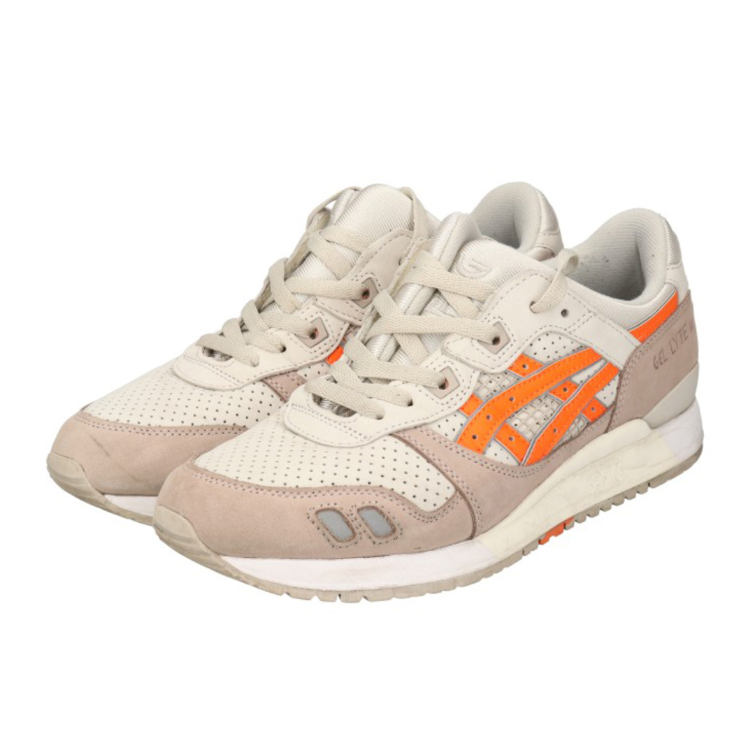 asics(アシックス)のASICS アシックス ×KITH Gel Lyte 3 Remastered Super Orange キス ゲルライト3 スーパーオレンジ ローカットスニーカー オレンジ US9/27cm 1201A810-250 メンズの靴/シューズ(スニーカー)の商品写真