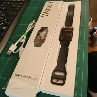 オッポ(OPPO)のoppo watch free　中古スマートウォッチ(その他)