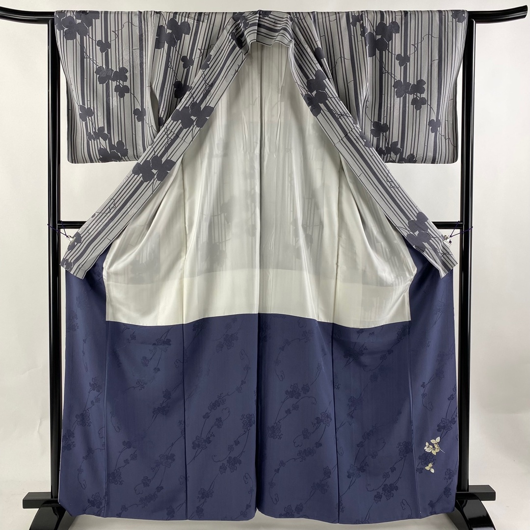 小紋 身丈164.5cm 裄丈64cm M 正絹 美品 秀品