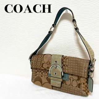 レア✨COACHコーチ ハンドバッグ/トートバッグ シグネチャー ベージュ