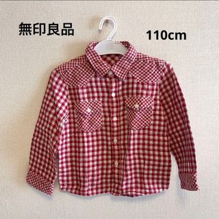 ムジルシリョウヒン(MUJI (無印良品))の(1013)無印良品　ギンガムチェックシャツ(Tシャツ/カットソー)