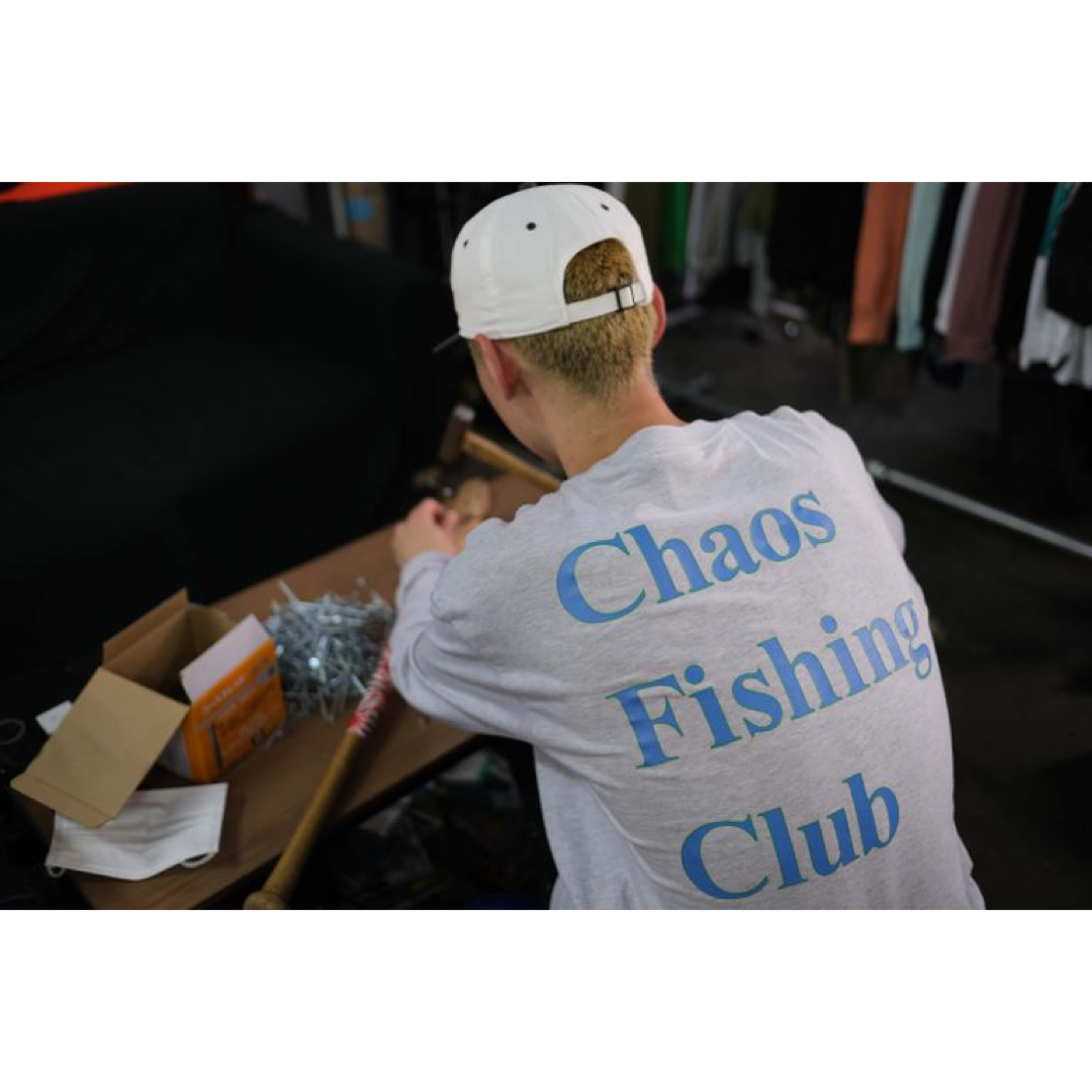 1LDK SELECT(ワンエルディーケーセレクト)のOG LOGO L/S TEE /  Chaos Fishing Club メンズのトップス(Tシャツ/カットソー(七分/長袖))の商品写真