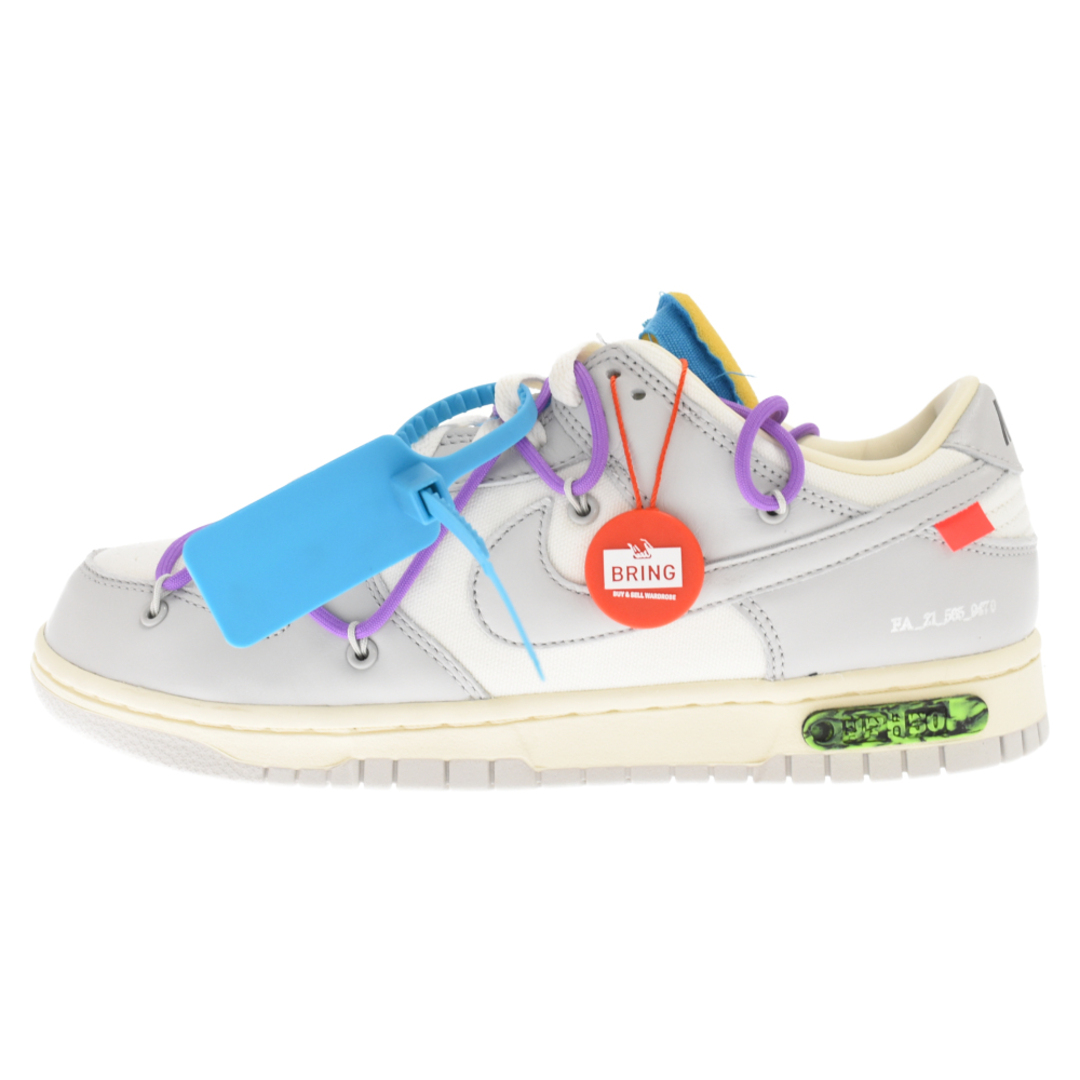 NIKE - NIKE ナイキ ×OFF-WHITE DUNK LOW 1 of 50 47 DM1602-125×オフ
