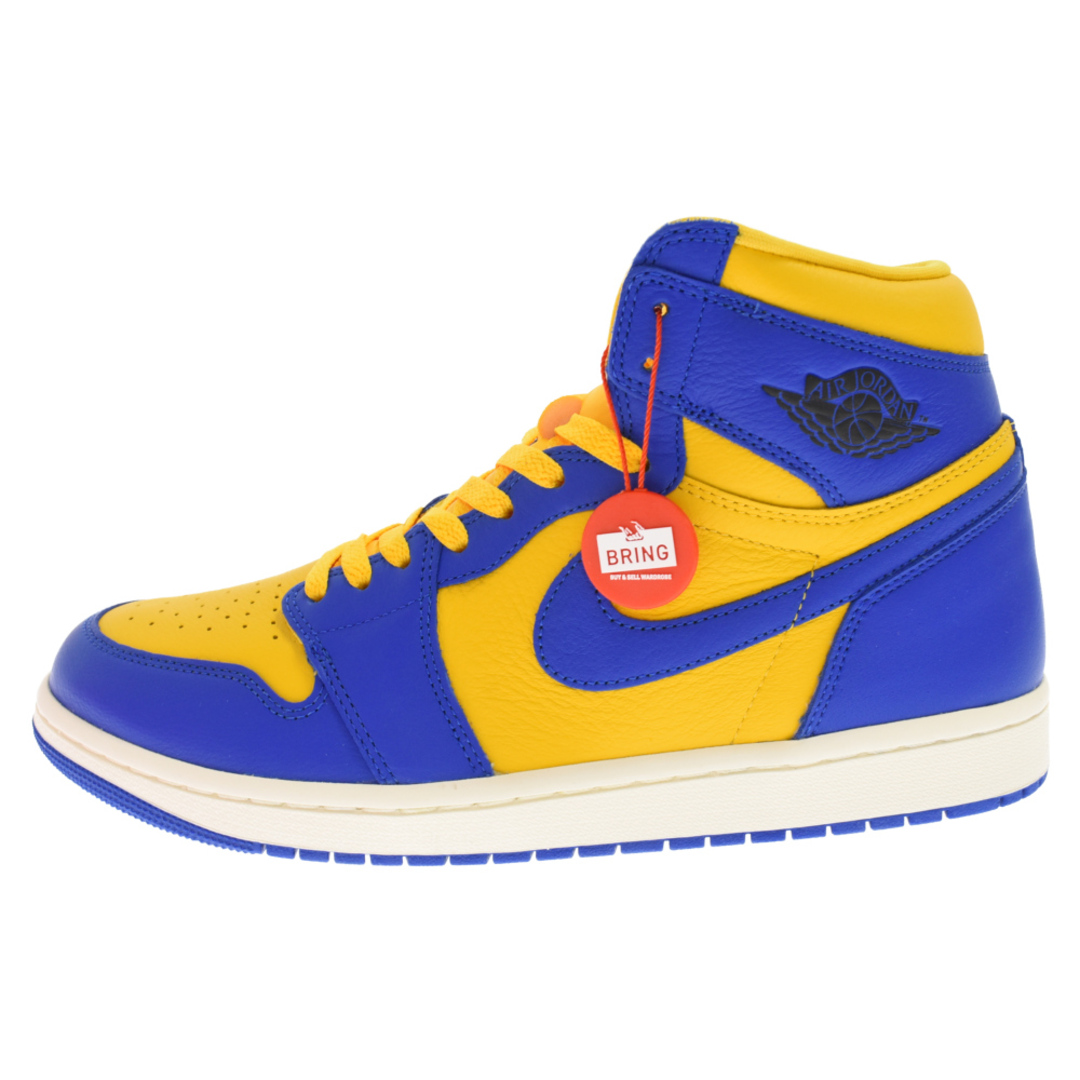 NIKE ナイキ WMNS AIR JORDAN1 RETRO HIGH OG GAME ROYAL VARSITY MAIZE FD2596-700 ウィメンズ エアジョーダン1 バーシティ ロイヤル ハイカットスニーカー US12/29.0cm