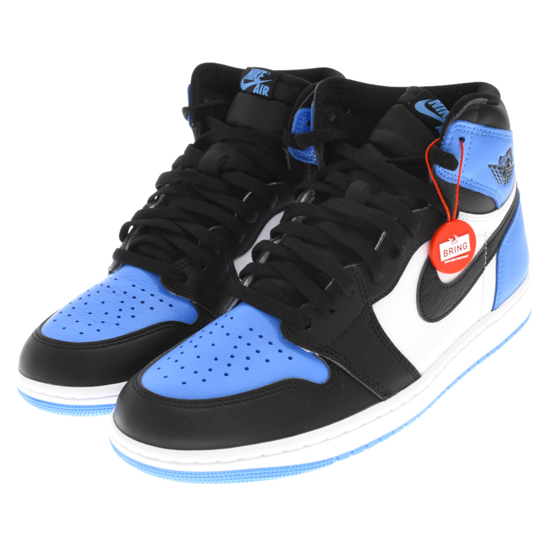 NIKE ナイキ AIR JORDAN 1 RETRO HI OG UNIVERSITY BLUE エアジョーダン1ハイOG ユニバーシティブルー ハイカットスニーカー ホワイト/ブルー US10 DZ5485-400