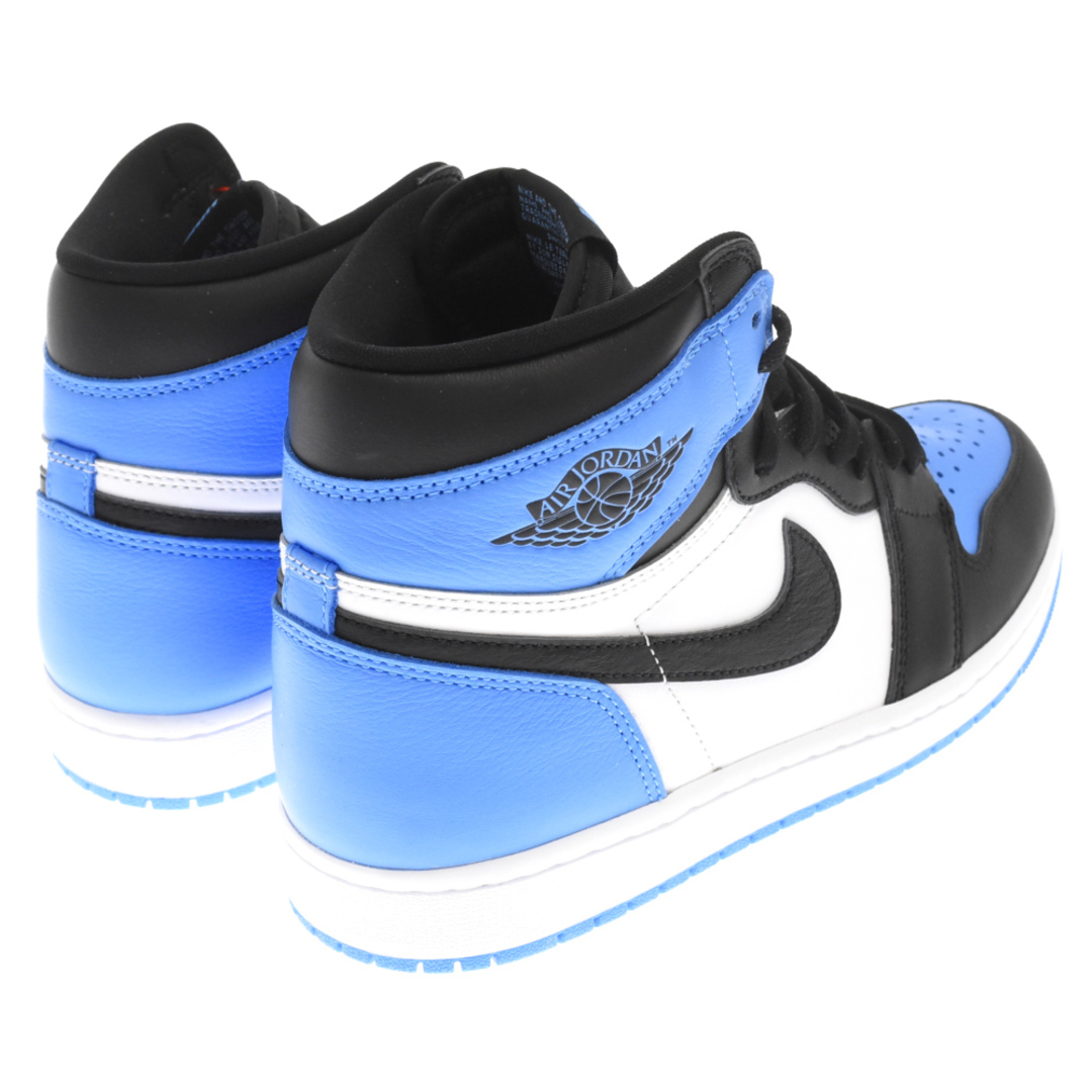 NIKE ナイキ AIR JORDAN 1 RETRO HI OG UNIVERSITY BLUE エアジョーダン1ハイOG ユニバーシティブルー ハイカットスニーカー ホワイト/ブルー US10 DZ5485-400