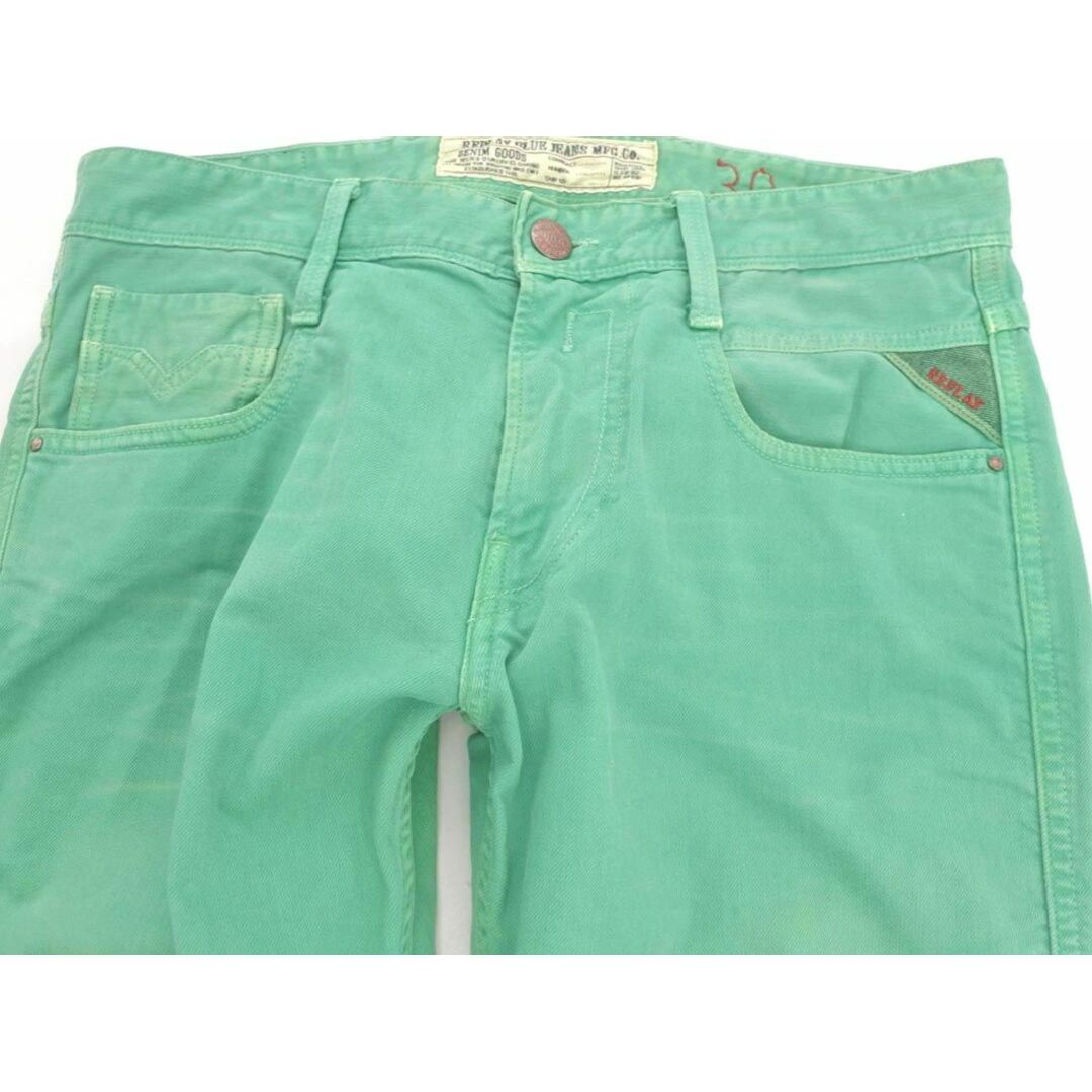 Replay - REPLAY リプレイ ANBASS パンツ size30/緑 □□ メンズの通販