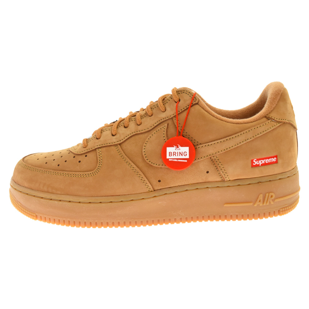 SUPREME シュプリーム ×NIKE AIR FORCE 1 LOW シュプリーム エアフォース1 ローカットスニーカー ブラウン US10 DN1555-200