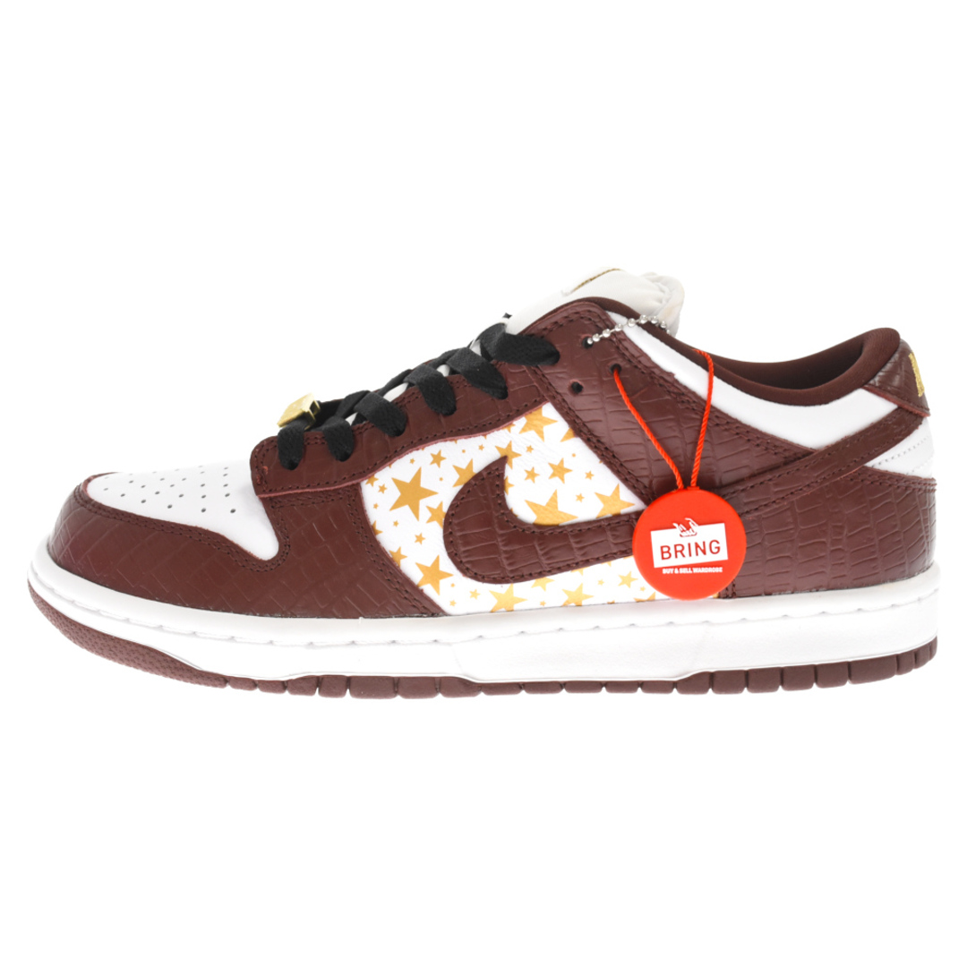 SUPREME シュプリーム 21SS×NIKE SB DUNK LOW OG ナイキエスビー ダンクロー ローカットスニーカー ブラウン/ホワイト  US8.5 DH3228-103 | フリマアプリ ラクマ