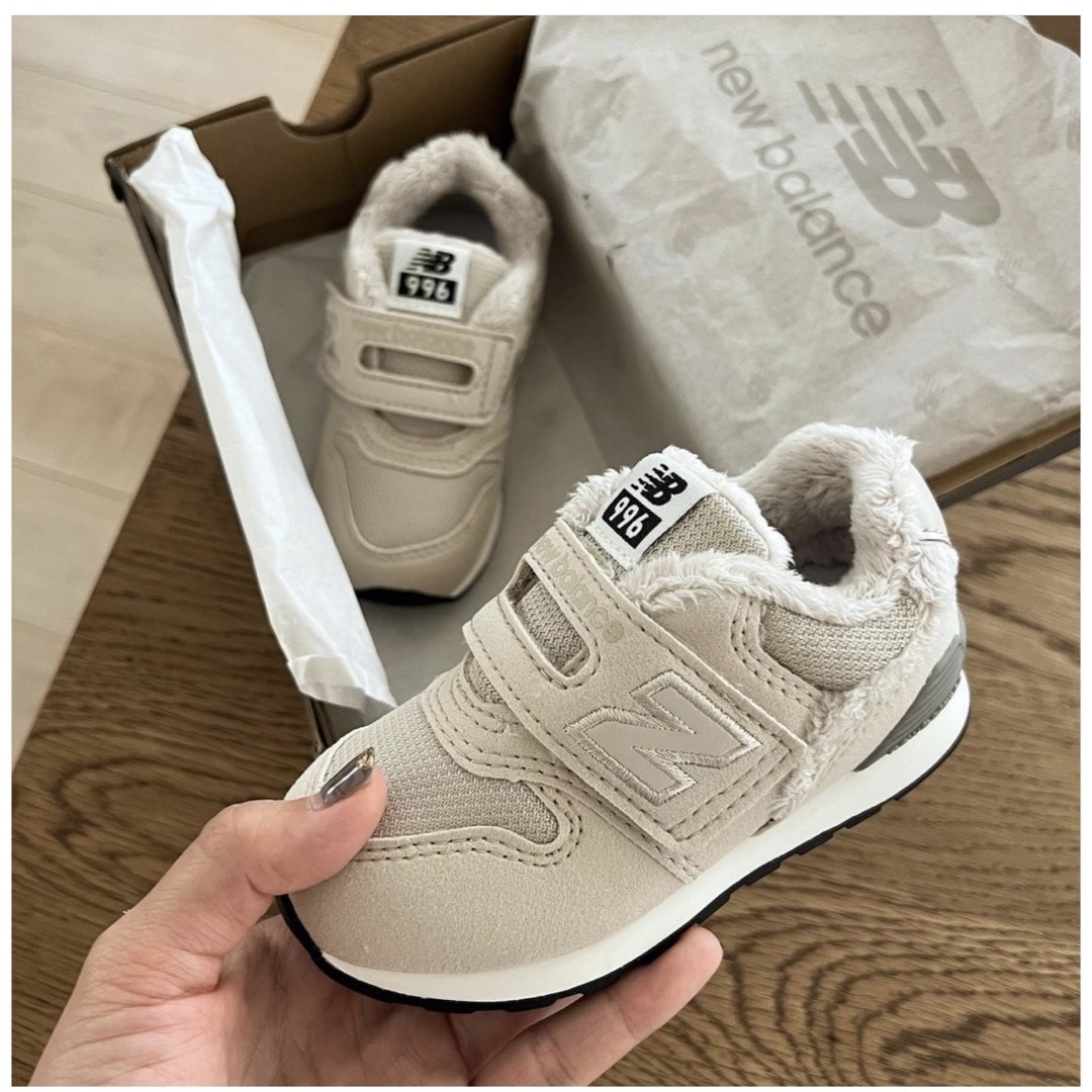 New Balance(ニューバランス)のニューバランス996 キッズ/ベビー/マタニティのベビー靴/シューズ(~14cm)(スニーカー)の商品写真