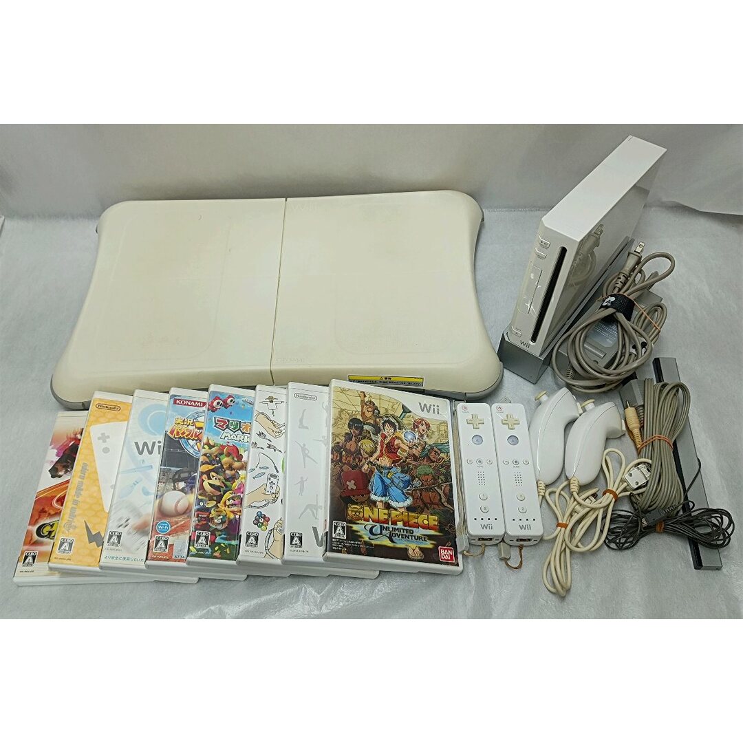 Wii 本体 セット マリオカート バランスボード ソフト10本 パーティ Wii 本体 セット マリオカート バランスボード ソフト10本 パーティ