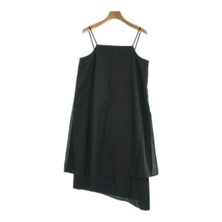 ブラックバイマウジー(BLACK by moussy)のBLACK by moussy ブラックバイマウジー ワンピース F 黒 【古着】【中古】(ひざ丈ワンピース)