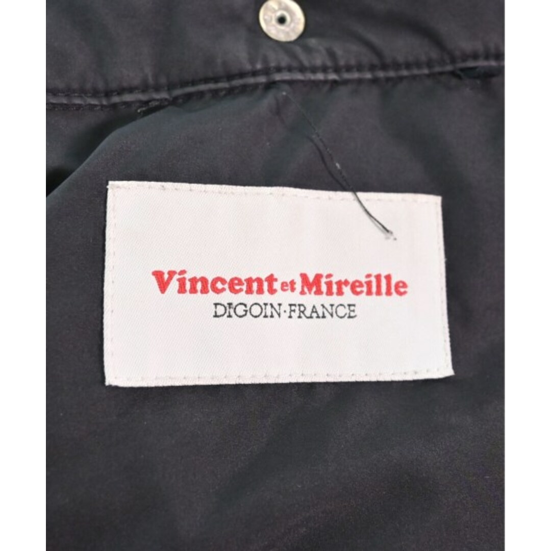 VINCENT ET MIREILLE(バンソンエミレイユ)のVincent et Mireille ダウンコート 36(S位) 黒 【古着】【中古】 レディースのジャケット/アウター(ダウンコート)の商品写真