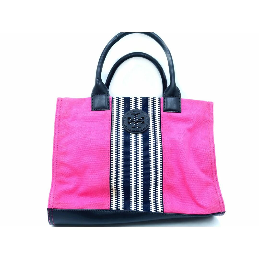 Tory Burch - Tory Burch トリーバーチ キャンバス レザー トート