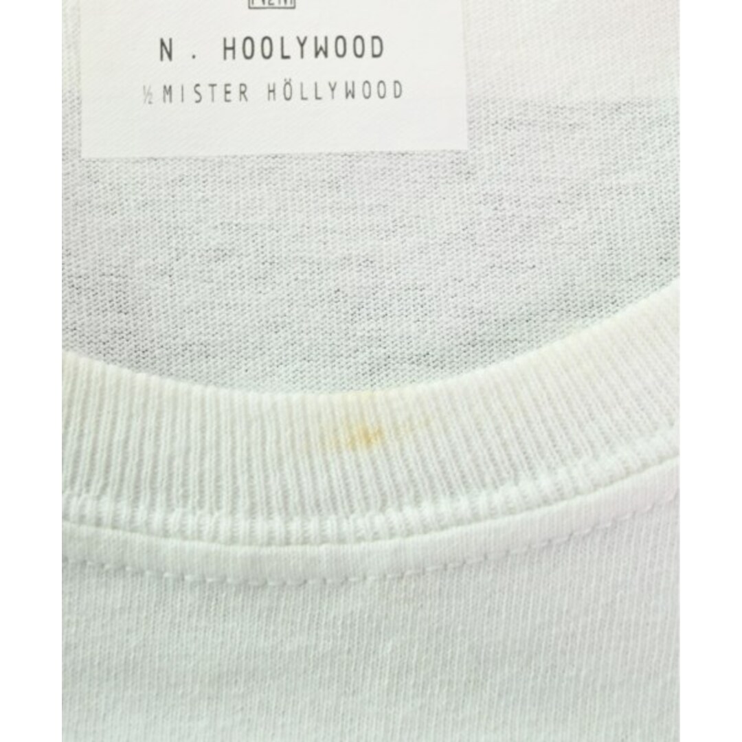 N.HOOLYWOOD エヌハリウッド Tシャツ・カットソー 40(L位) 白 【古着】【中古】
