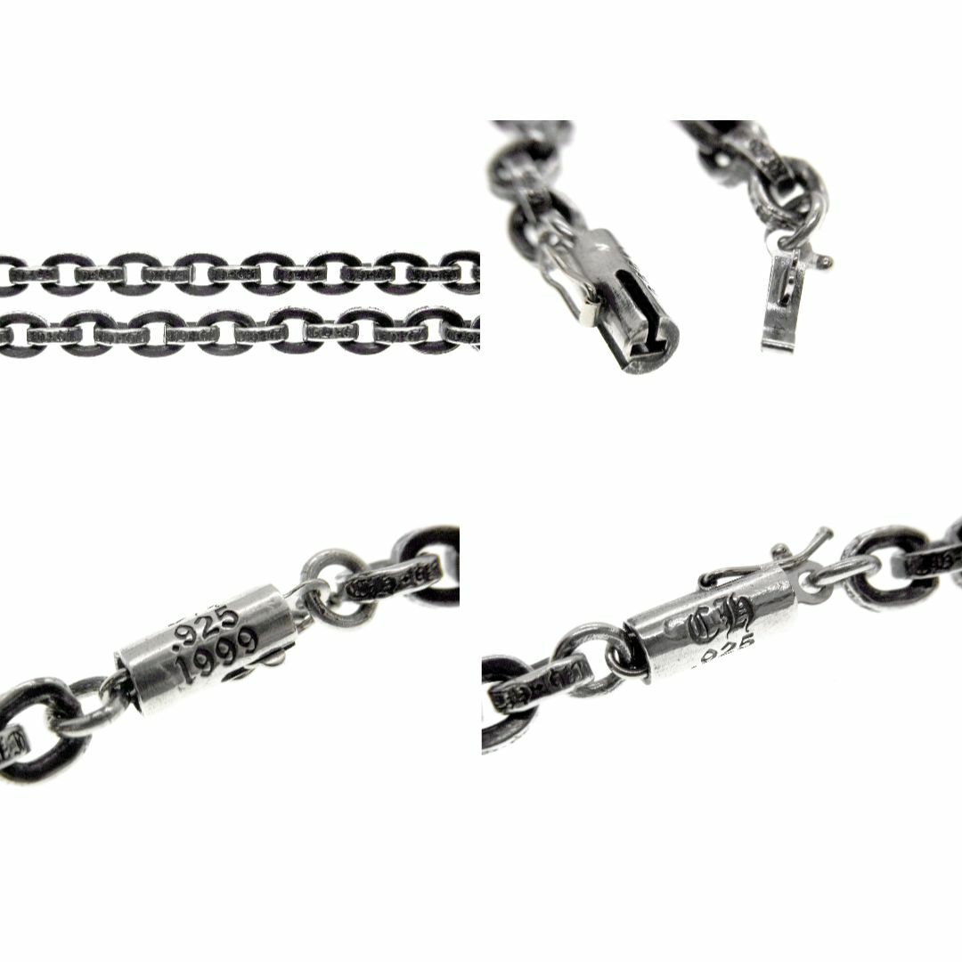 クロムハーツ CHROME HEARTS ■ 【 PAPER CHAIN 18 】 シルバー ペーパーチェーン ネックレス w15488 2