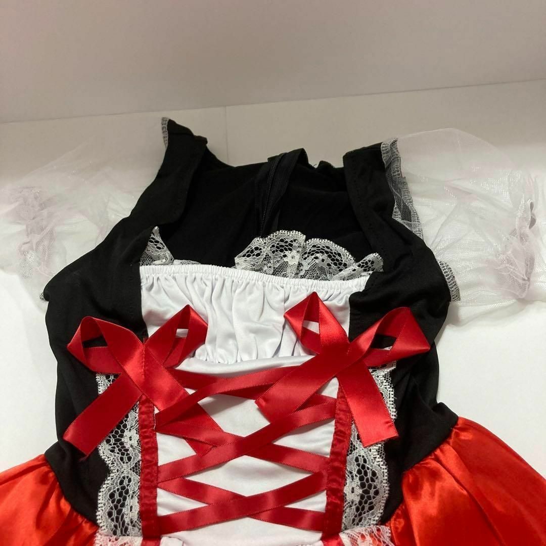 コスプレ 赤ずきん ハロウィン キッズ ドレス コスチューム 女の子 プリンセス エンタメ/ホビーのコスプレ(衣装一式)の商品写真