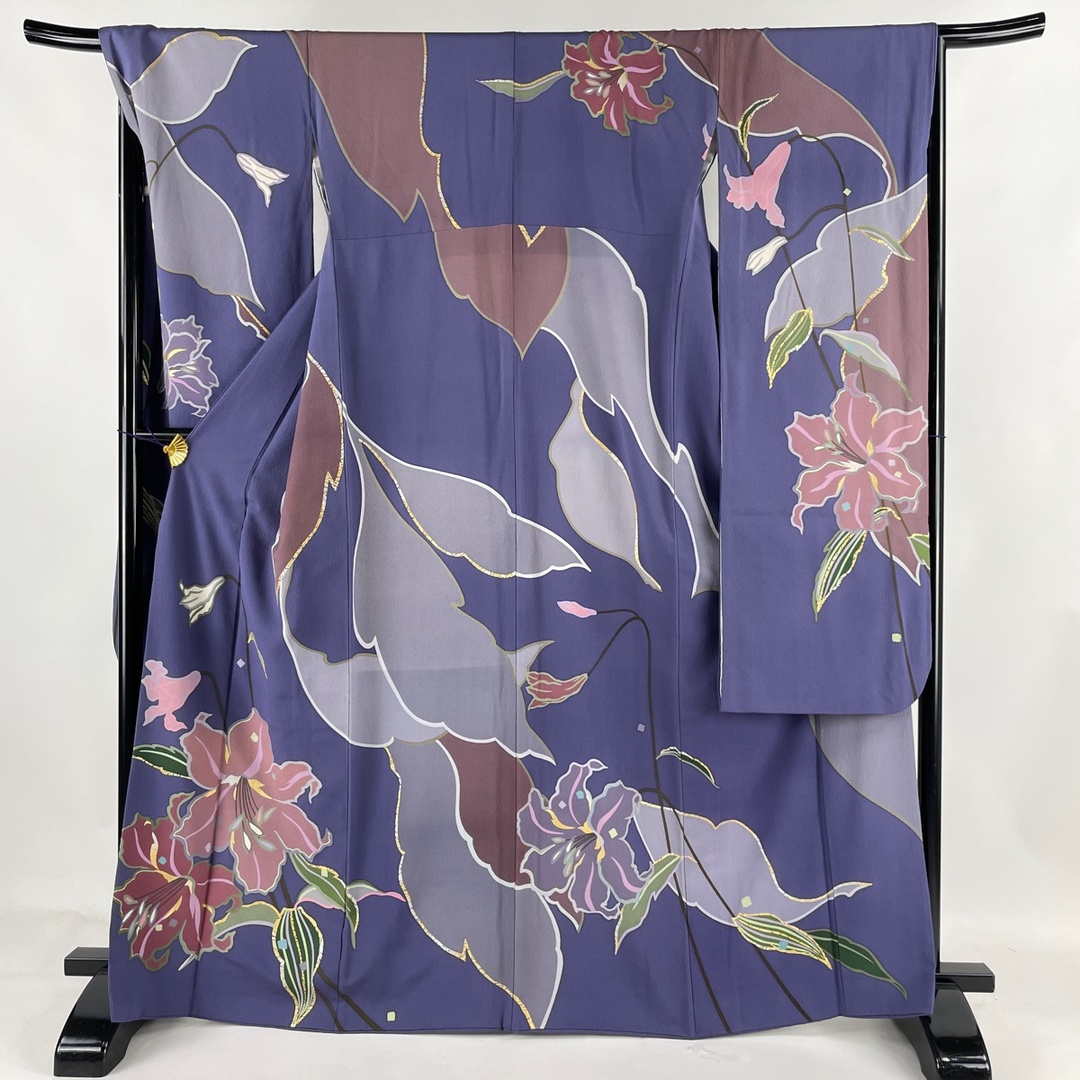 振袖 美品 名品 身丈165cm 裄丈67.5cm 正絹バイセル帯