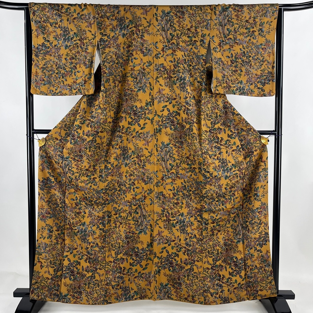小紋 身丈161cm 裄丈63.5cm 正絹 美品 優品