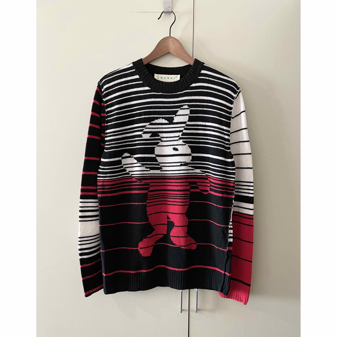 Marni - MARNI マルニ ランダムボーダー ダンスバニーニットの通販 by