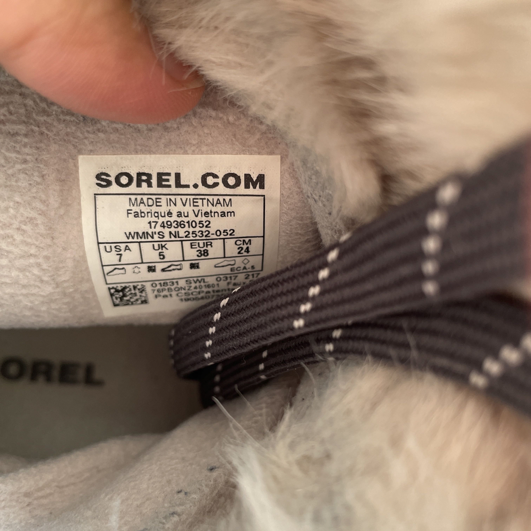 SOREL(ソレル)の【ゆめmama0316様専用】SOREL ソレル ショートブーツ　24cm レディースの靴/シューズ(ブーツ)の商品写真