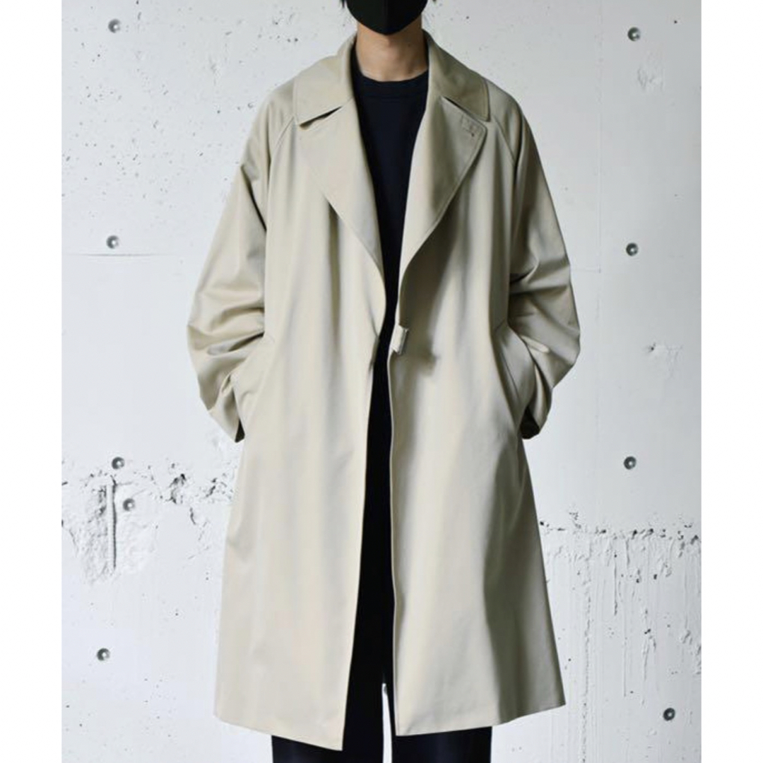 カラーブラウンベージュ系COMOLI コモリ　15AW タイロッケンコート　ベージュ　サイズ2