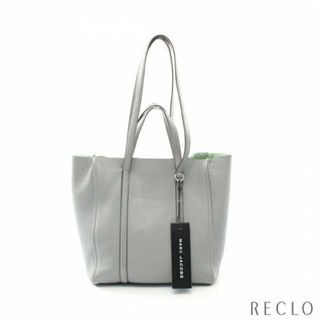 マークジェイコブス(MARC JACOBS)のTHE TAG TOTE 27 ショルダーバッグ トートバッグ レザー ブルーグレー 2WAY(トートバッグ)