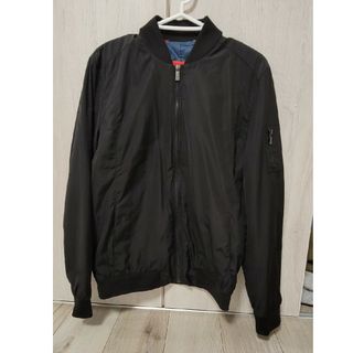 ZARA - ZARA MAN、 MA-1 ジャケット、ブルゾン、ブラックの通販 by