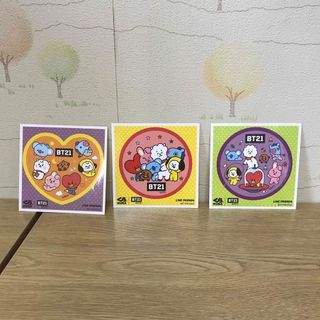 ビーティーイシビル(BT21)のBT21✖︎くら寿司コラボステッカー(アイドルグッズ)