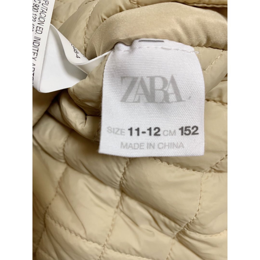 ZARA  KIDS リバーシブルフェイクファーベスト　152