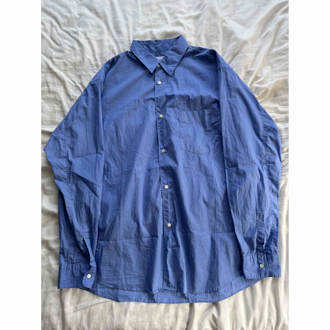 Broad L/S Oversized Regular Collar Shirt