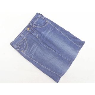 リーバイス(Levi's)のLEVI'S リーバイス USED加工 タイト デニムスカート size29/青 ■■ レディース(ミニスカート)