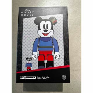 メディコムトイ(MEDICOM TOY)のBE@RBRICK MICKEY MOUSE 100％ & 400％　新品未使用(フィギュア)