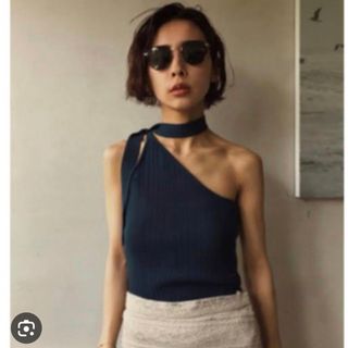 MEDI ONE SHOULDER WITH CHOKER TANK