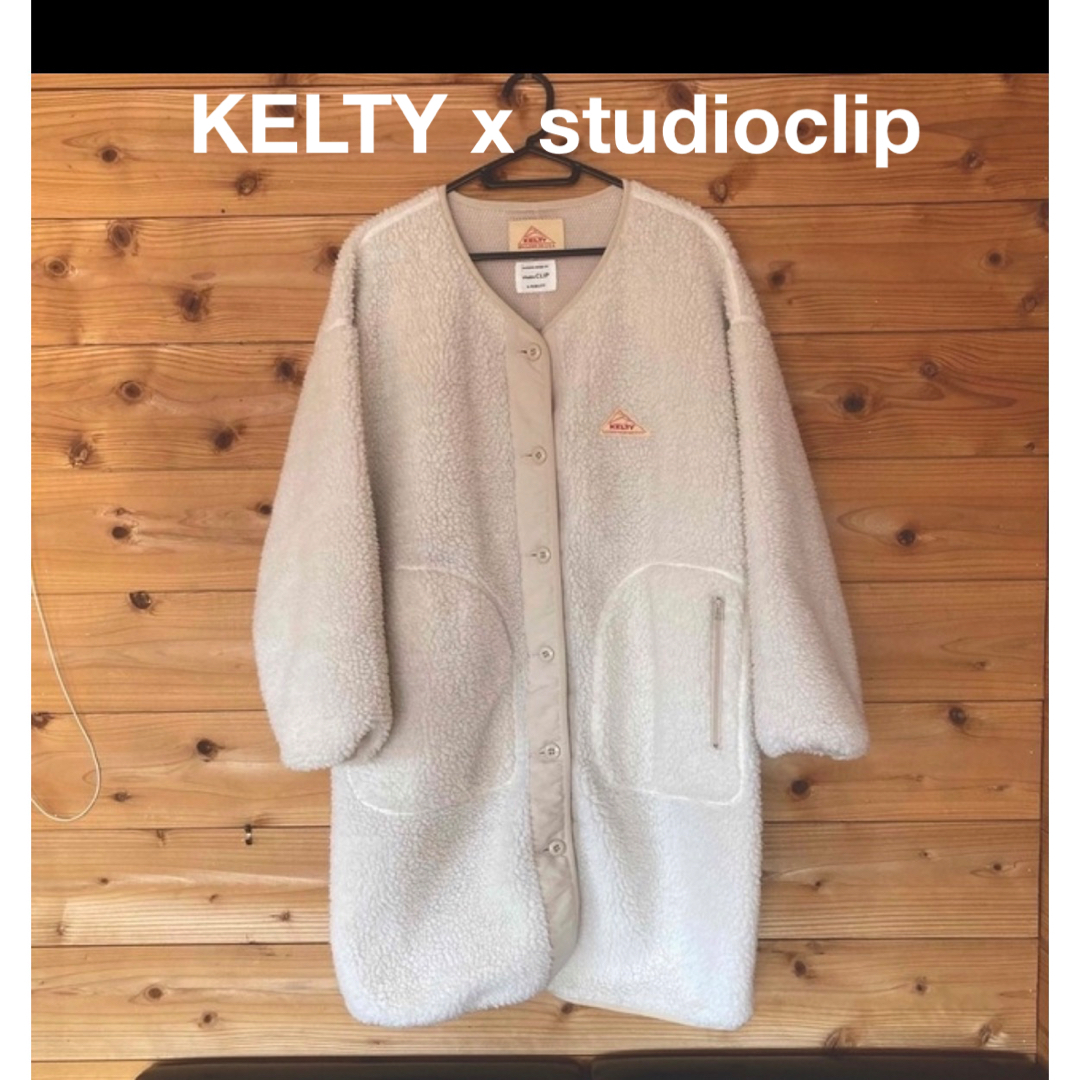 KELTY(ケルティ)のkelty ケルティ　ボアコート レディースのジャケット/アウター(その他)の商品写真