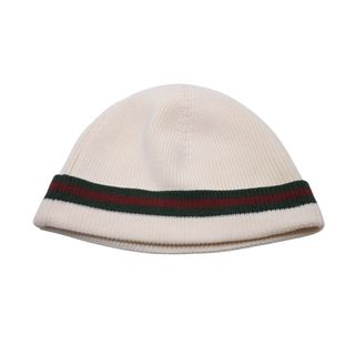 Gucci - グッチ GUCCI ニットキャップ 652656 ロゴラベル ボンボン付き ...