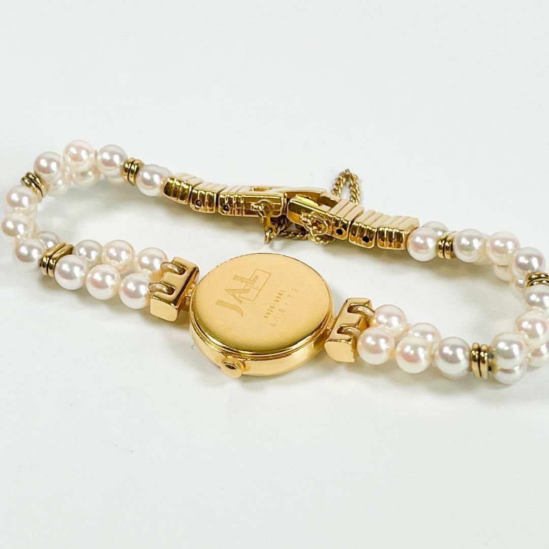 【機内限定】i05 MIKIMOTO ミキモト JAL パール ウォッチ 美品
