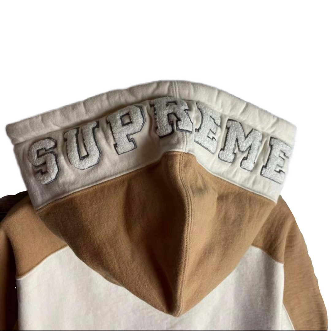 Supreme 18FW Paneled Hooded Sweatshirt