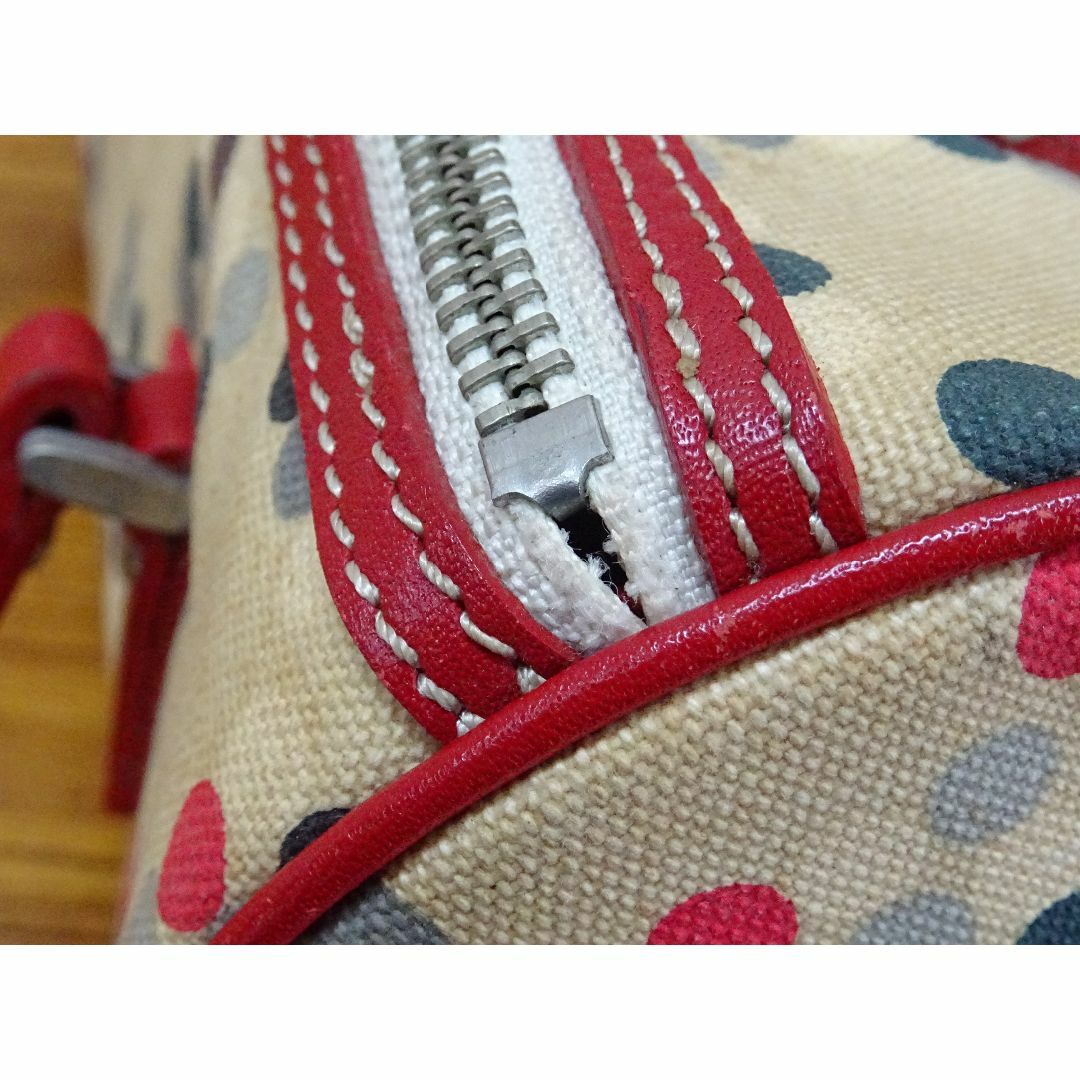 BURBERRY BLUE LABEL - K渋005/ バーバリー キャンバス レザー BURBERRY BLUE LABEL - K渋005/ バーバリー キャンバス レザー