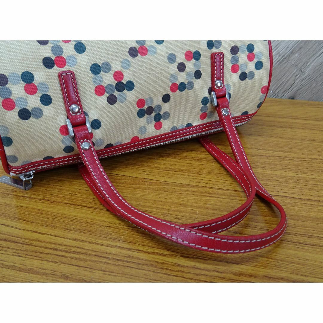 BURBERRY BLUE LABEL - K渋005/ バーバリー キャンバス レザー BURBERRY BLUE LABEL - K渋005/ バーバリー キャンバス レザー