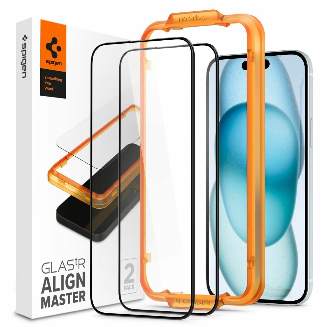 【数量限定】Spigen AlignMaster ガラスフィルム iPhone