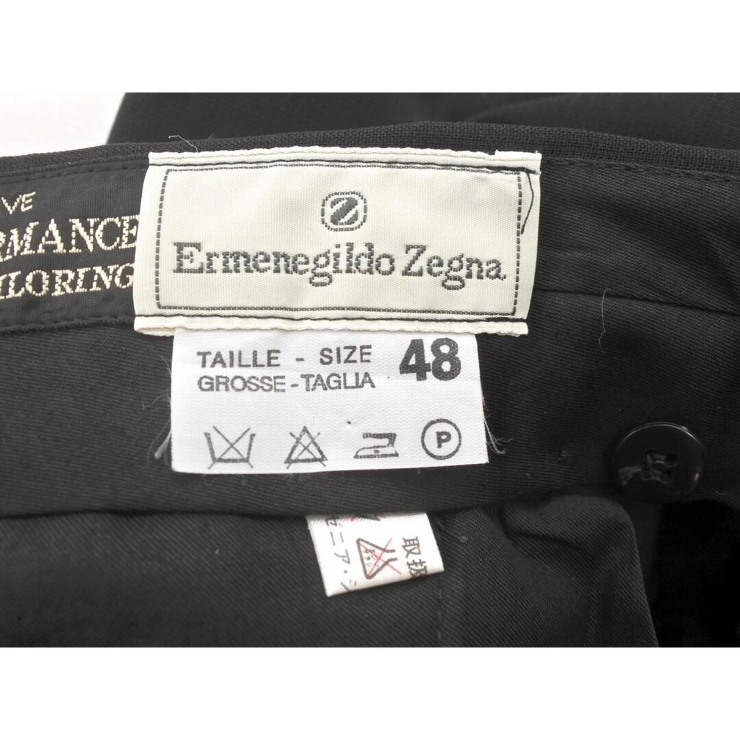 Ermenegildo Zegna(エルメネジルドゼニア)のErmenegildo Zegna エルメネジルド ゼニア スラックス パンツ size48/黒 ◇■ メンズ メンズのパンツ(その他)の商品写真